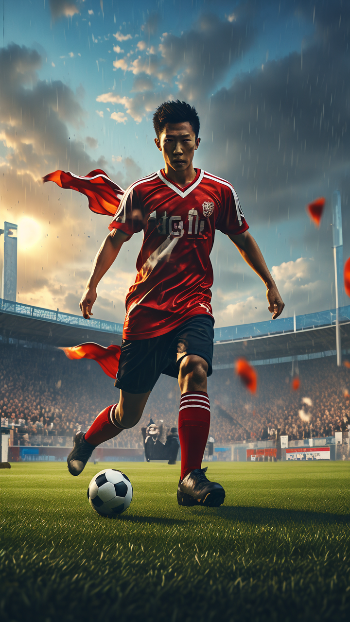 节奏感强烈！亚洲足球巨星展现实力，争夺胜利的简单介绍